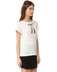 Женская белая футболка от A Fine Line