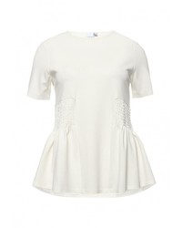 Женская белая футболка от LOST INK