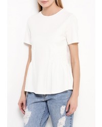 Женская белая футболка от LOST INK