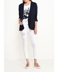 Женская белая футболка от Lovini