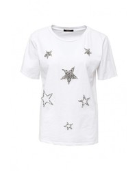 Женская белая футболка от Lusio