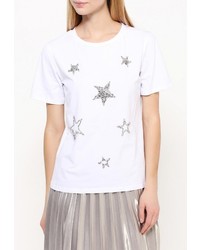 Женская белая футболка от Lusio