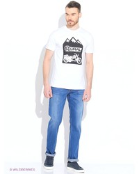 Мужская белая футболка от MAER