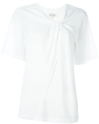 Женская белая футболка от Maison Margiela