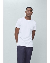 Мужская белая футболка от Mango Man