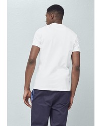 Мужская белая футболка от Mango Man