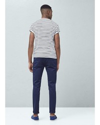 Мужская белая футболка от Mango Man