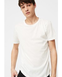 Мужская белая футболка от Mango Man