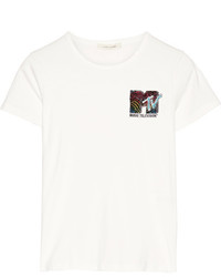 Женская белая футболка от Marc Jacobs