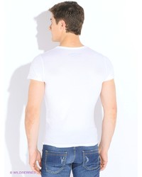 Мужская белая футболка от Marco Masini