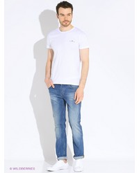 Мужская белая футболка от Marco Masini