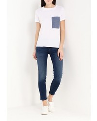 Женская белая футболка от Mavi