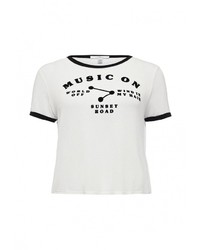 Женская белая футболка от Mavi