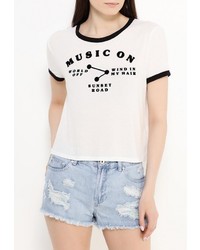 Женская белая футболка от Mavi