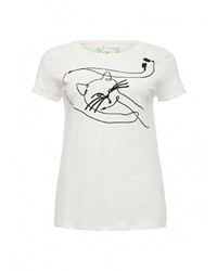 Женская белая футболка от Mavi