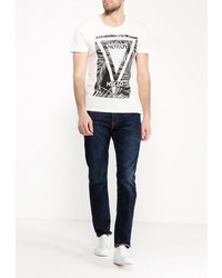 Мужская белая футболка от Mavi