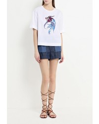 Женская белая футболка от MAX&amp;Co