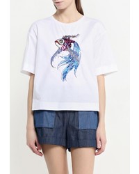 Женская белая футболка от MAX&amp;Co