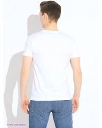 Мужская белая футболка от Merc