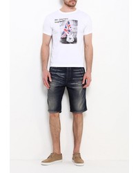 Мужская белая футболка от Merc