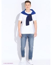 Мужская белая футболка от MEXX