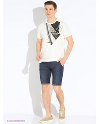 Мужская белая футболка от MEXX