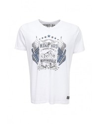 Мужская белая футболка от Mezaguz