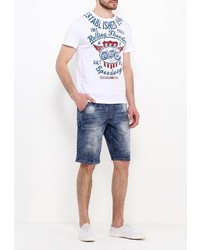 Мужская белая футболка от Modis