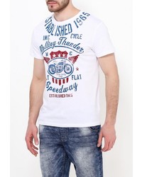 Мужская белая футболка от Modis