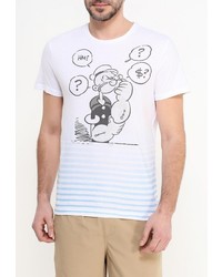 Мужская белая футболка от Modis