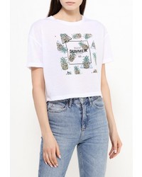 Женская белая футболка от Modis