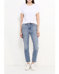 Женская белая футболка от Modis