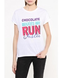 Женская белая футболка от Modis