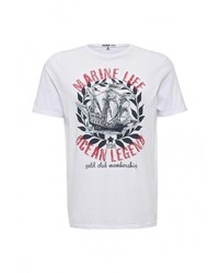 Мужская белая футболка от Modis