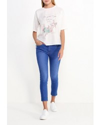 Женская белая футболка от Modis