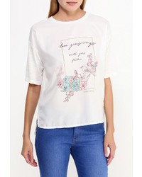 Женская белая футболка от Modis