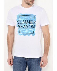 Мужская белая футболка от Modis