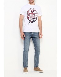 Мужская белая футболка от Modis