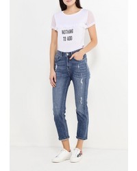 Женская белая футболка от Motivi