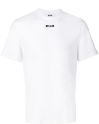 Мужская белая футболка от MSGM