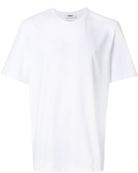 Мужская белая футболка от MSGM