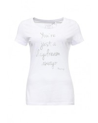 Женская белая футболка от Mustang