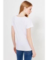 Женская белая футболка от Mustang