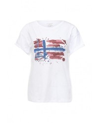 Женская белая футболка от Napapijri