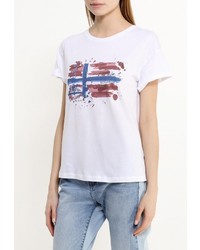 Женская белая футболка от Napapijri