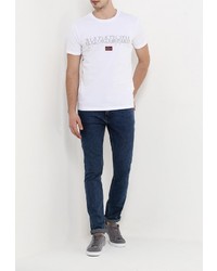 Мужская белая футболка от Napapijri