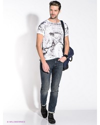 Мужская белая футболка от New Look