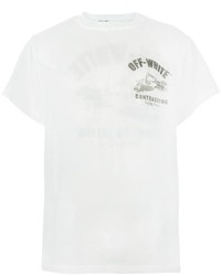 Мужская белая футболка от Off-White