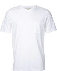 Мужская белая футболка от Oliver Spencer