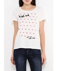 Женская белая футболка от Only